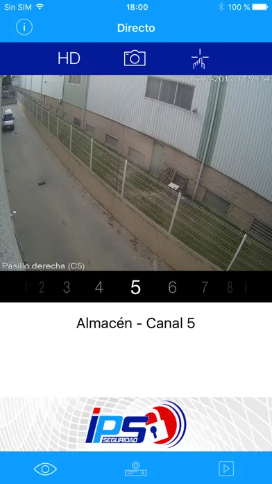 Скриншоты IPSSeguridad EasyView