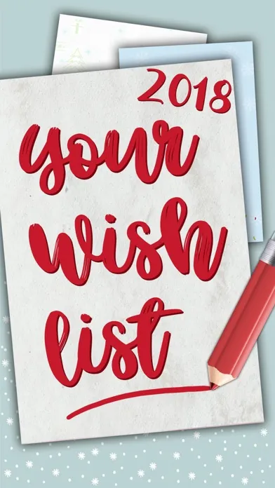 Write a Wish List應用截圖