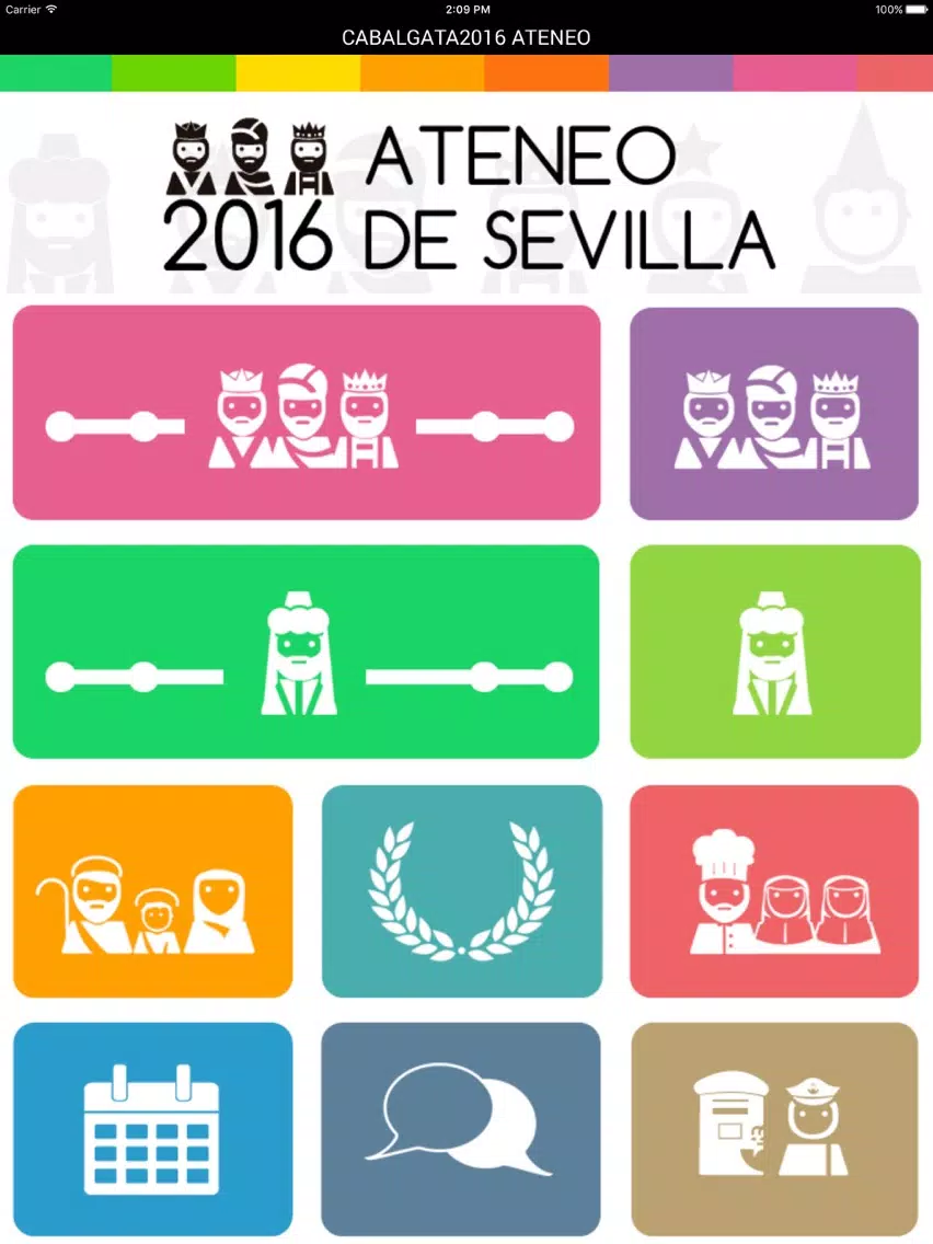 Capturas de pantalla de Cabalgata Ateneo de Sevilla iPad 