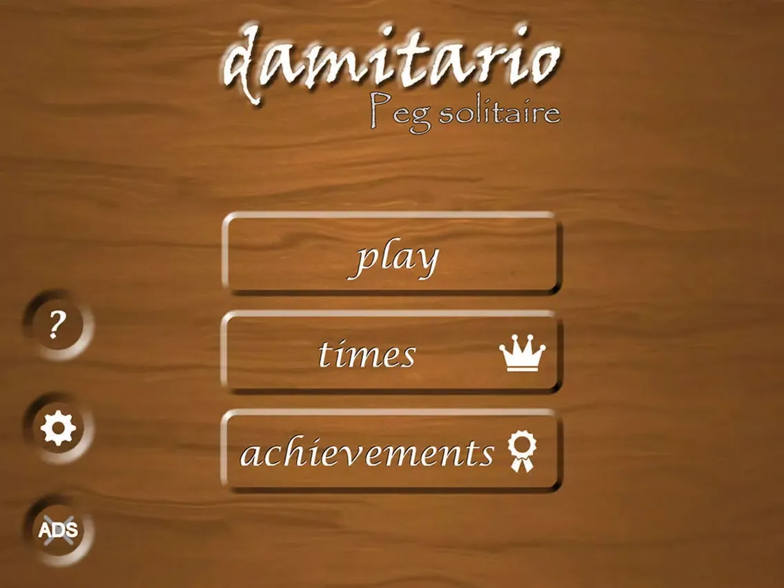 Tangkapan layar Damitario - Peg Solitaire iPad 