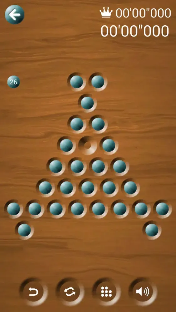Tangkapan layar Damitario - Peg Solitaire
