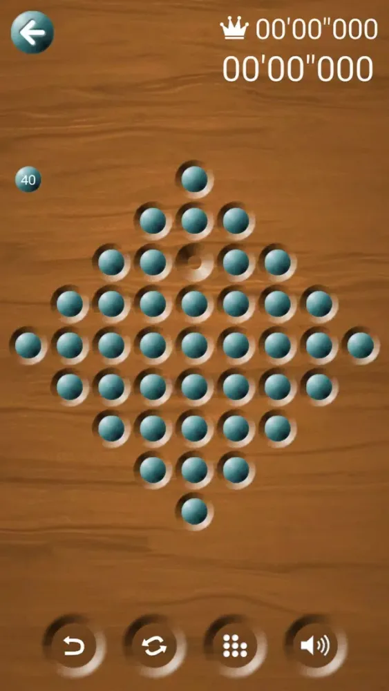 Tangkapan layar Damitario - Peg Solitaire
