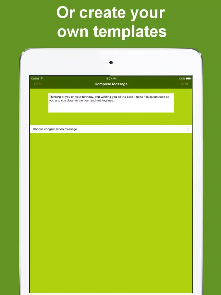 Mr. Birthday - Free birthday and anniversary reminder iPad  স্ক্রিনশট