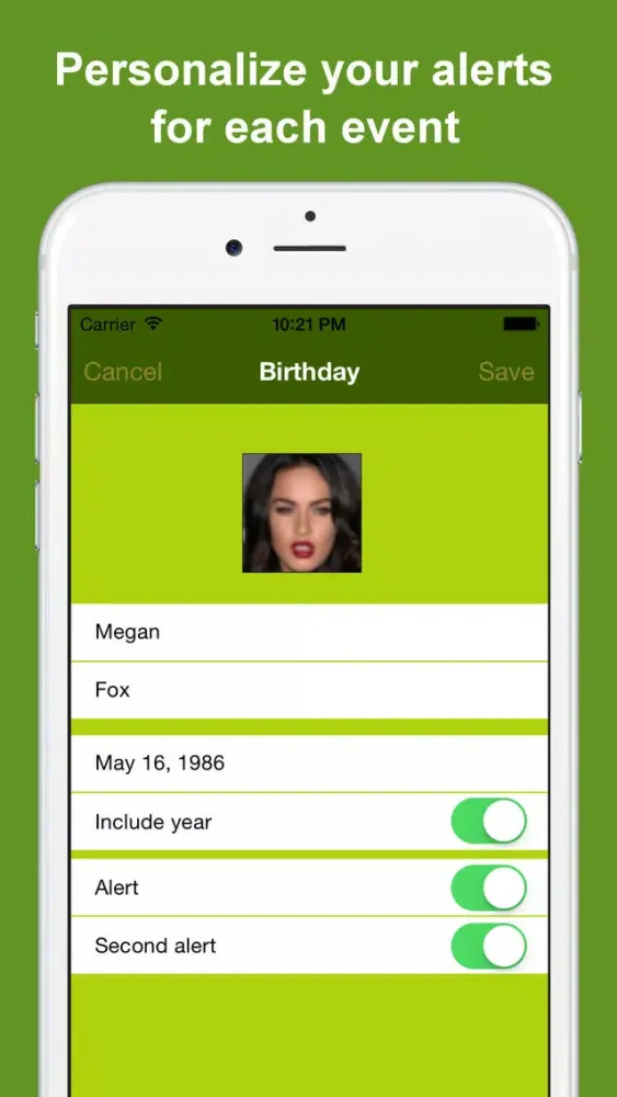 Mr. Birthday - Free birthday and anniversary reminder স্ক্রিনশট