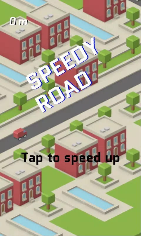 Tangkapan skrin Speedy Road
