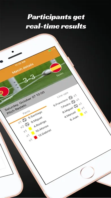 Competize Tournaments, Leagues Screenshots