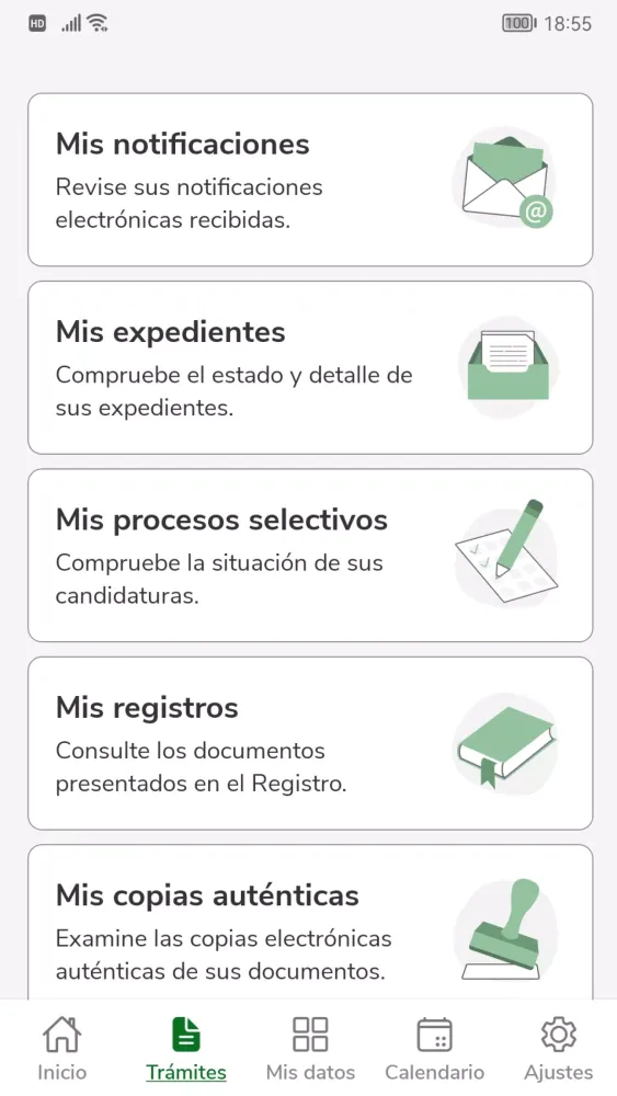 Tangkapan layar Carpeta Ciudadana