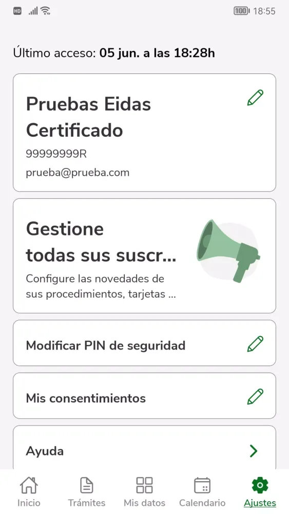 Tangkapan layar Carpeta Ciudadana