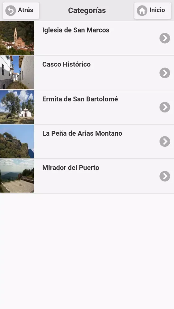 Turismo de Alájar سکرین شاٹس