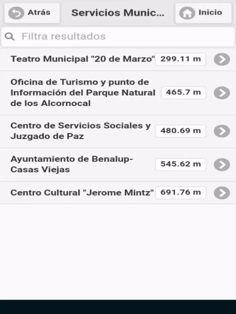 Capturas de pantalla de Guía de Benalup-Casas Viejas iPad 