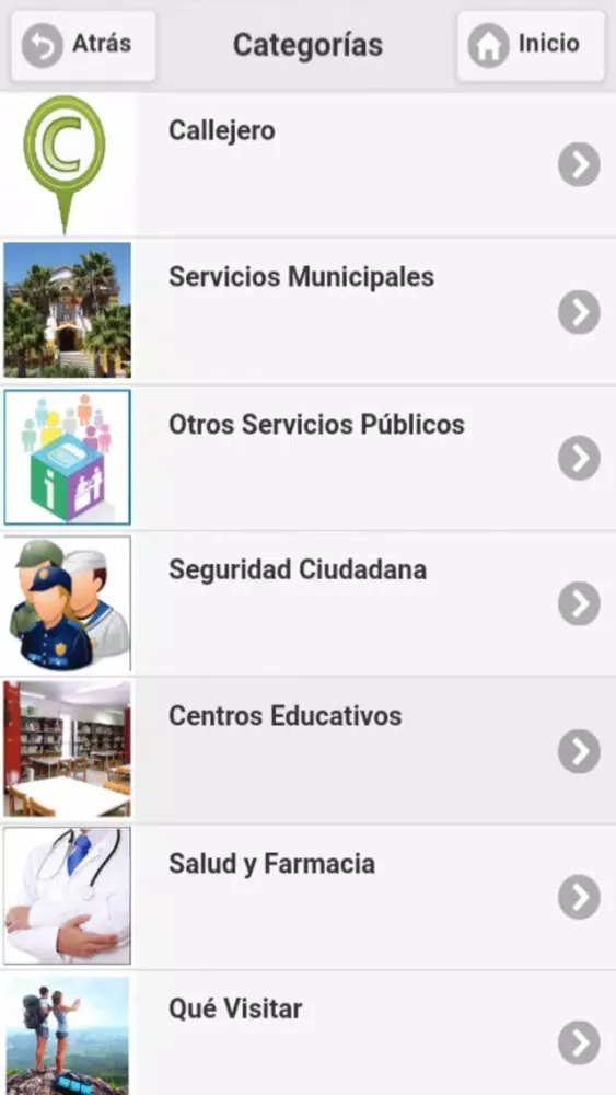 Capturas de pantalla de Guía de Benalup-Casas Viejas
