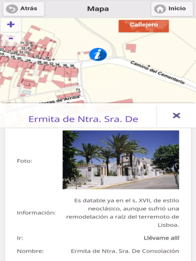 Captures d'écran de Guía Carrión de los Céspedes iPad 