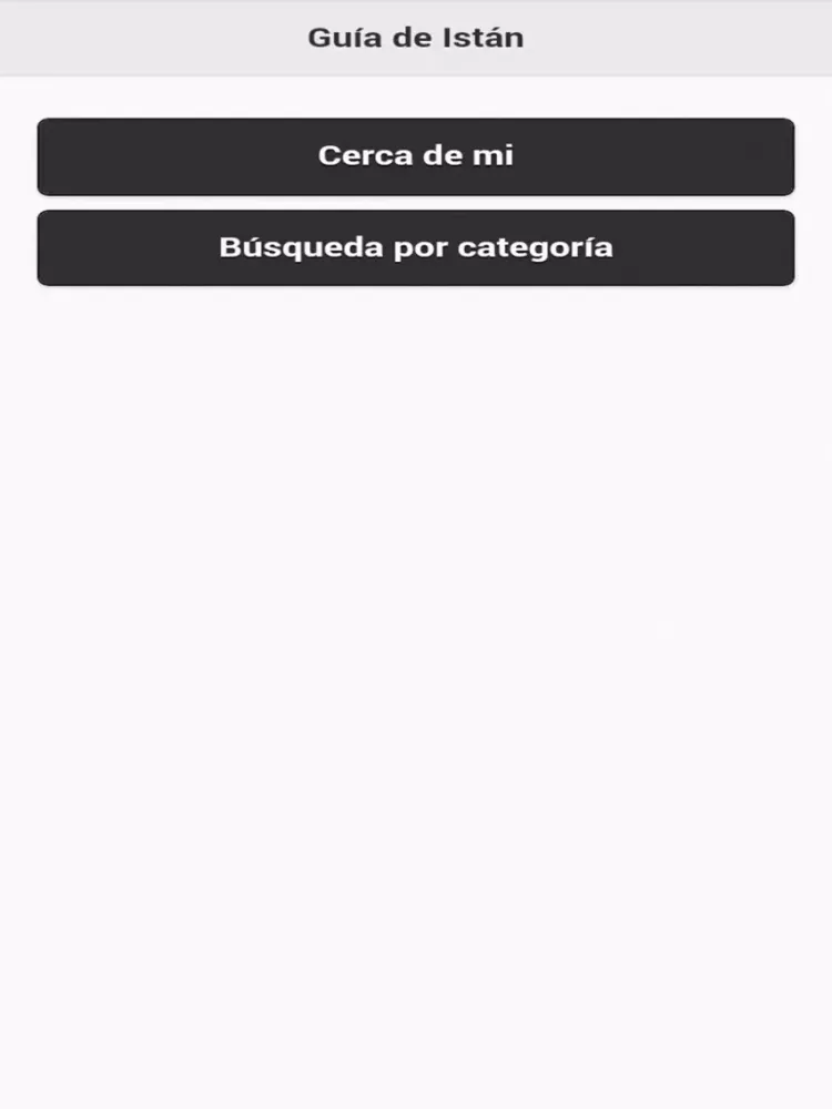 Ảnh chụp màn hình của Guía de Istán iPad 