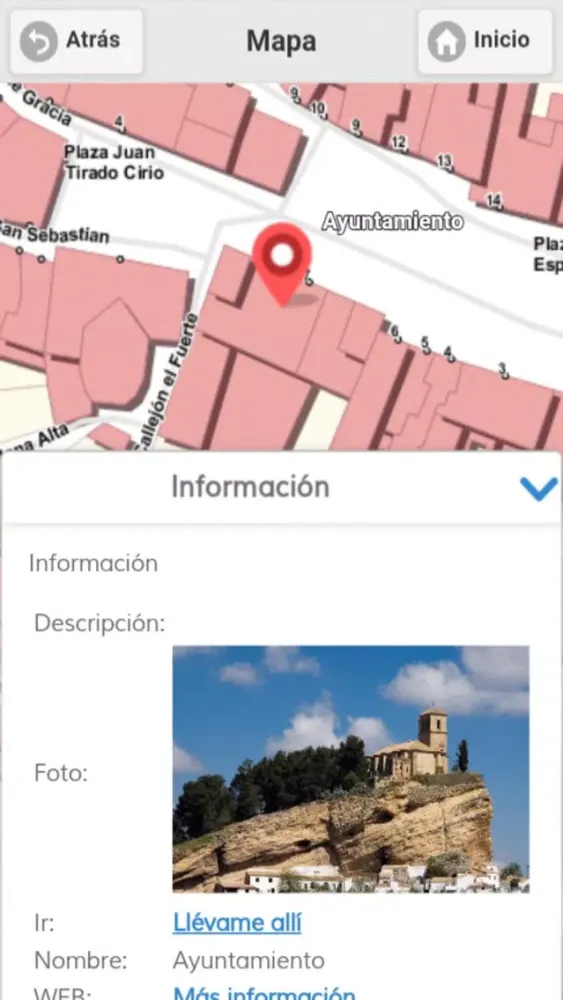 Capturas de pantalla de Guía de Montefrío