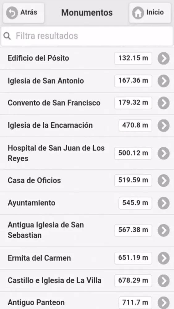 Capturas de pantalla de Guía de Montefrío