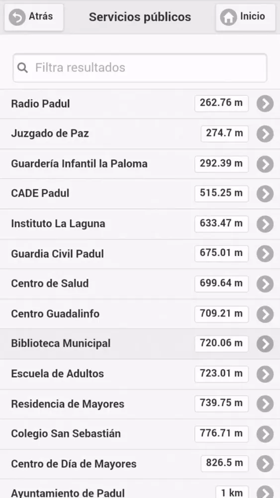 Tangkapan layar Guía de Padul