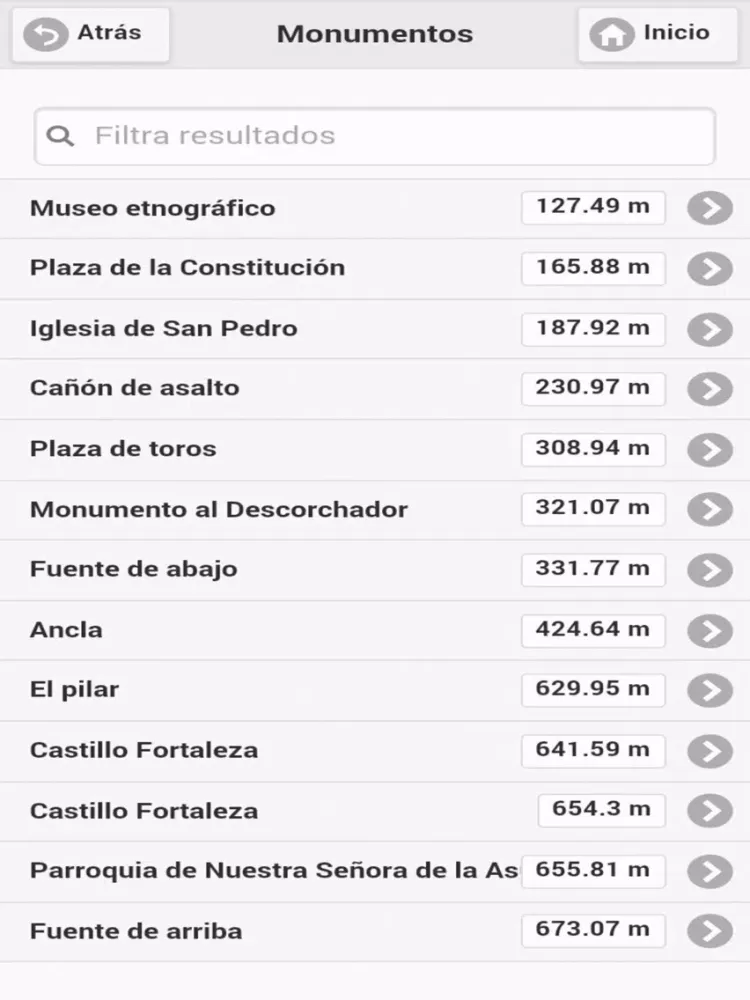 Capturas de pantalla de Guía de Santa Olalla del Cala iPad 