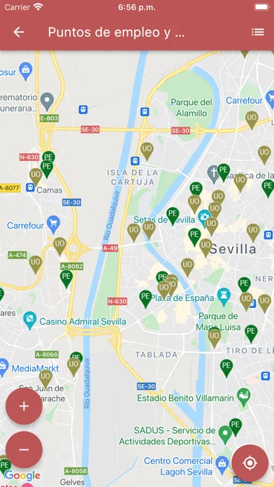 Servicio Andaluz de Empleo Ekran Görüntüleri