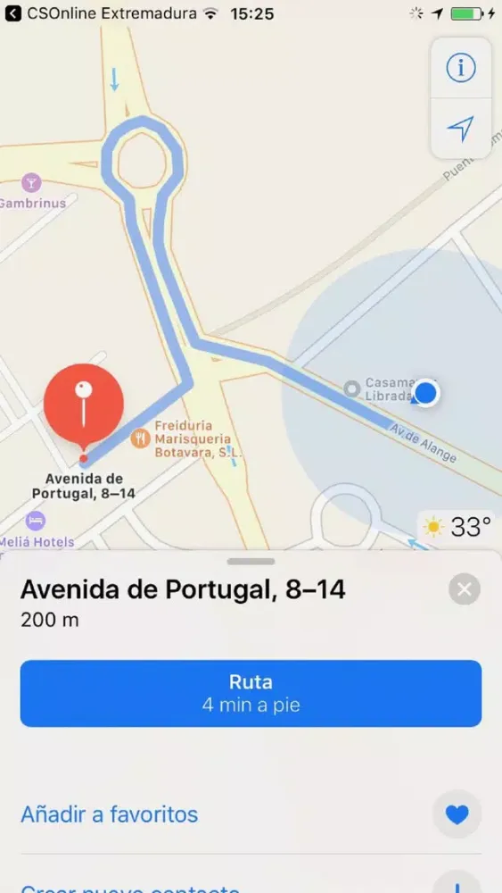 Capturas de tela do CSOnline Extremadura