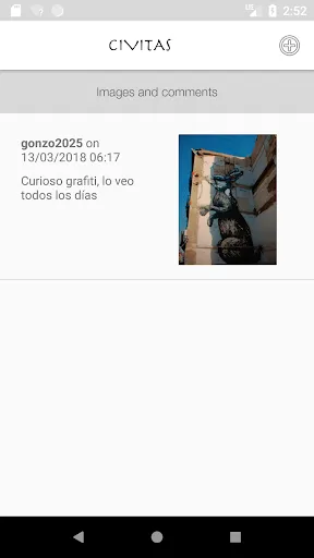 Capturas de tela do MuralHunter