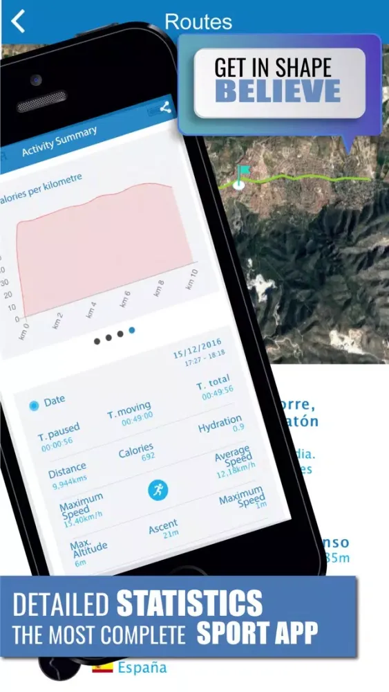 Believe app – Running, cycling應用截圖