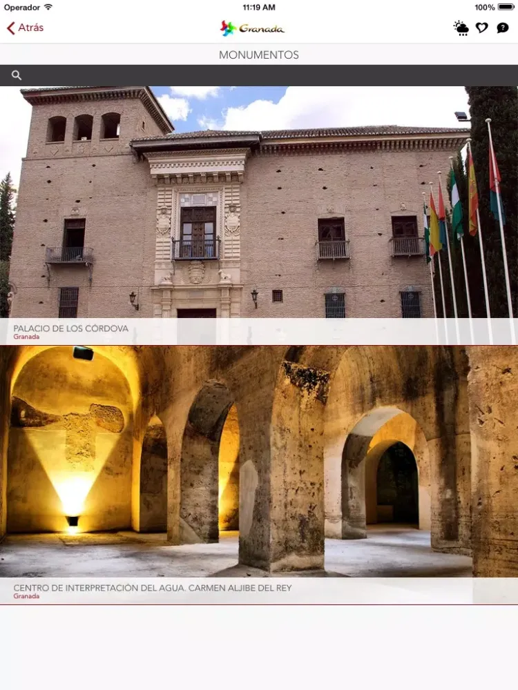 TurGranada iPad 應用截圖