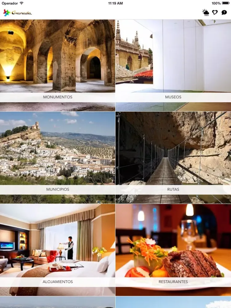TurGranada iPad 應用截圖