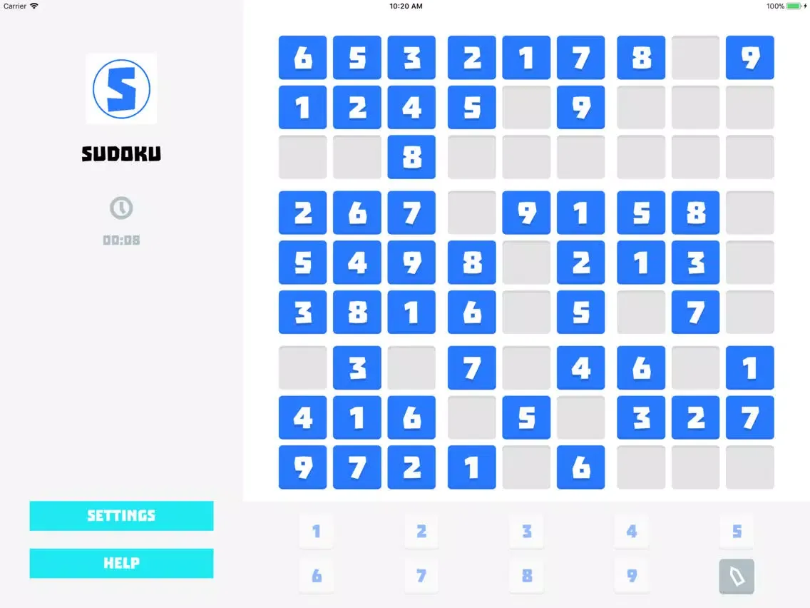 Sudoku - puzzle game 9x9 iPad 應用截圖