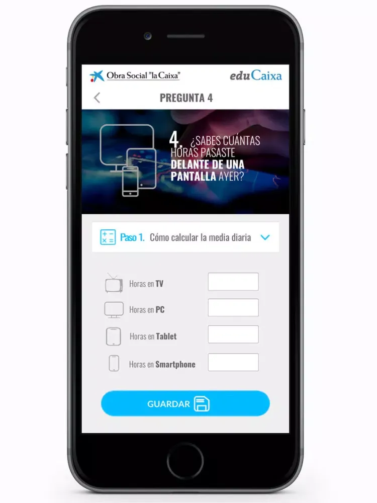 BigData eduCaixa iPad  스크린샷