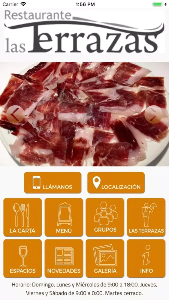 Restaurante Las Terrazas سکرین شاٹس