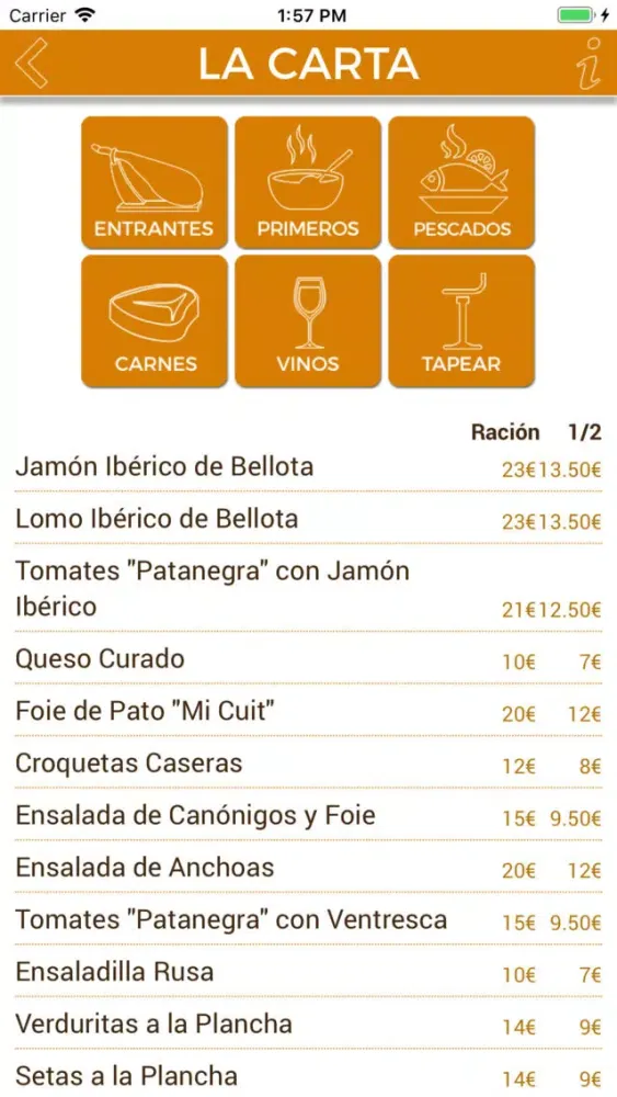 Restaurante Las Terrazas سکرین شاٹس