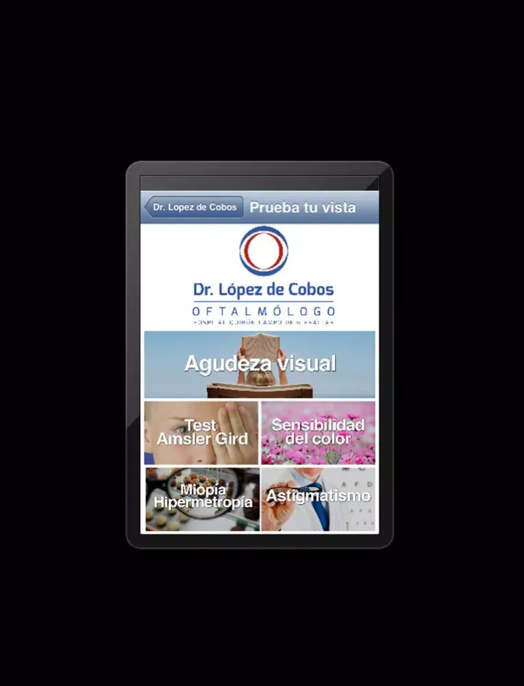 Captures d'écran de Test Visual Oftalmologia iPad 