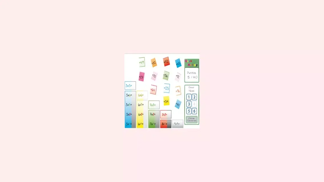 Ảnh chụp màn hình của JueGAME Multiplica en un Plis