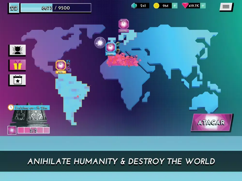 Demons: Doomsday War iPad  スクリーンショット