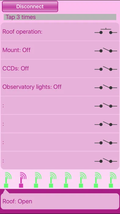 Dragonfly Observatory Control Screenshots