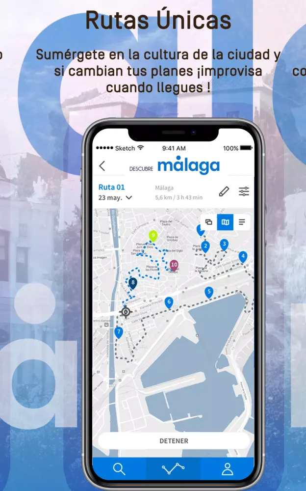 Zrzuty ekranu Descubre Málaga