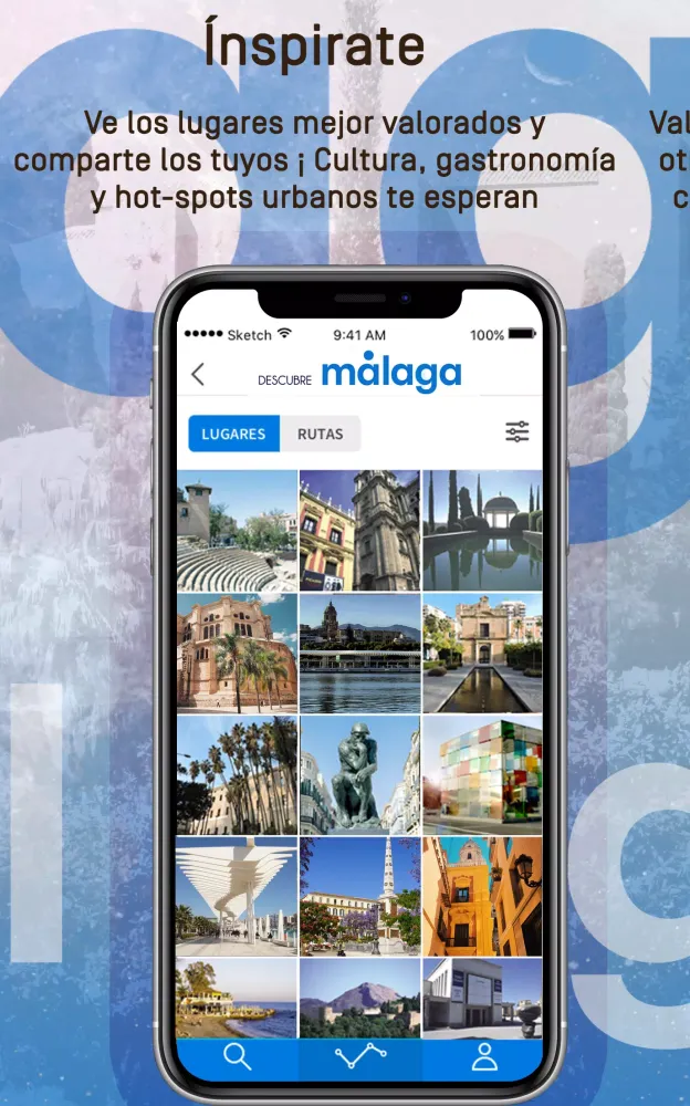 Zrzuty ekranu Descubre Málaga
