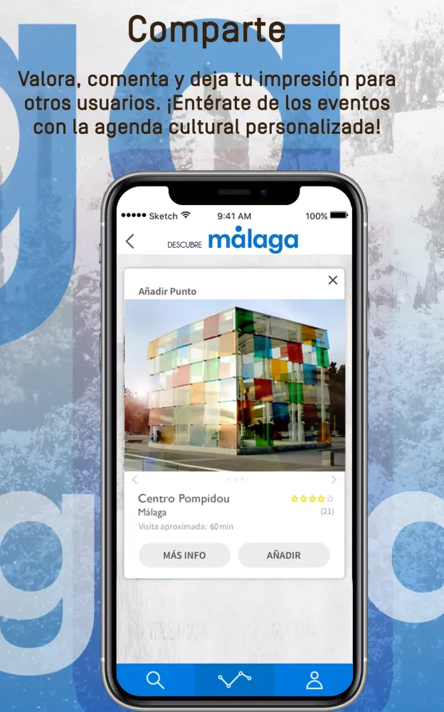 Zrzuty ekranu Descubre Málaga
