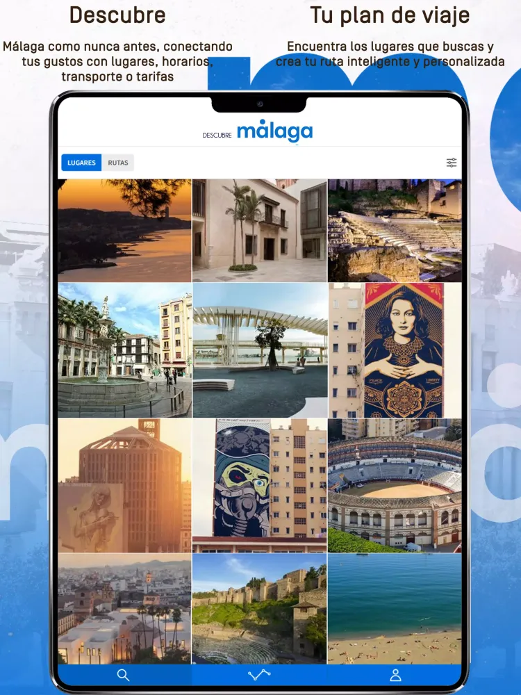 Zrzuty ekranu Descubre Málaga