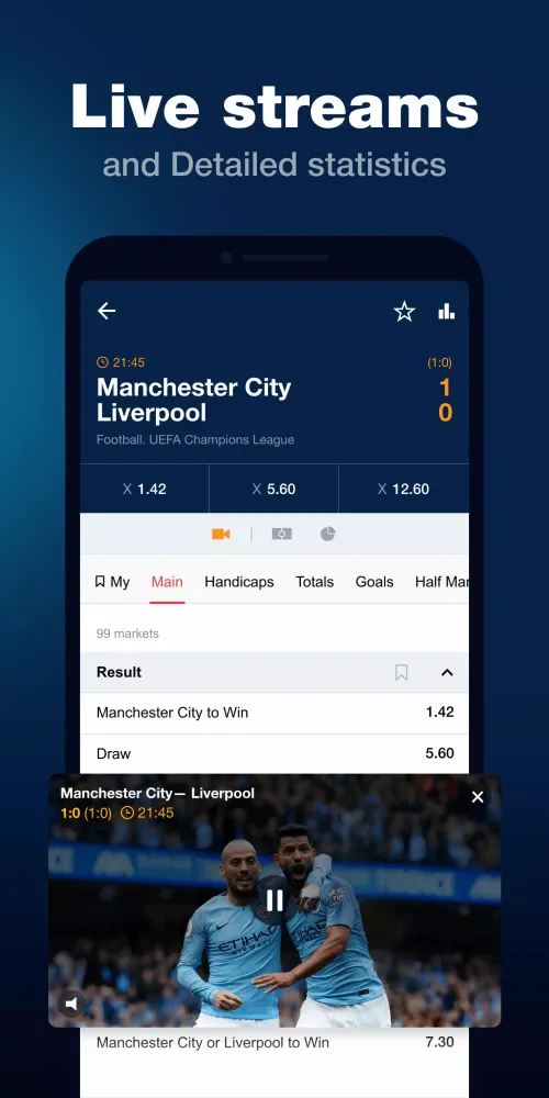 Скриншоты Marathonbet