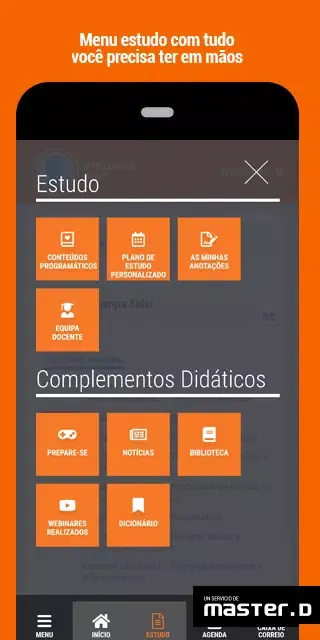 Screenshot di Campus MasterD Portugal