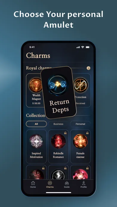 MetaCharms: Amulets & Runes Ekran Görüntüleri