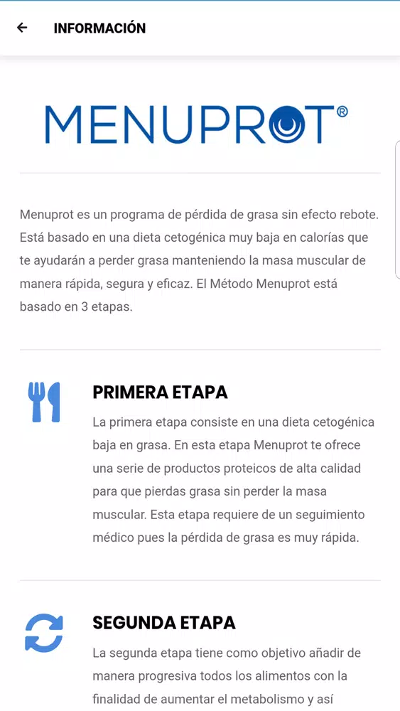 MenuProt Iberia স্ক্রিনশট