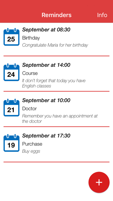 iTask Reminders スクリーンショット