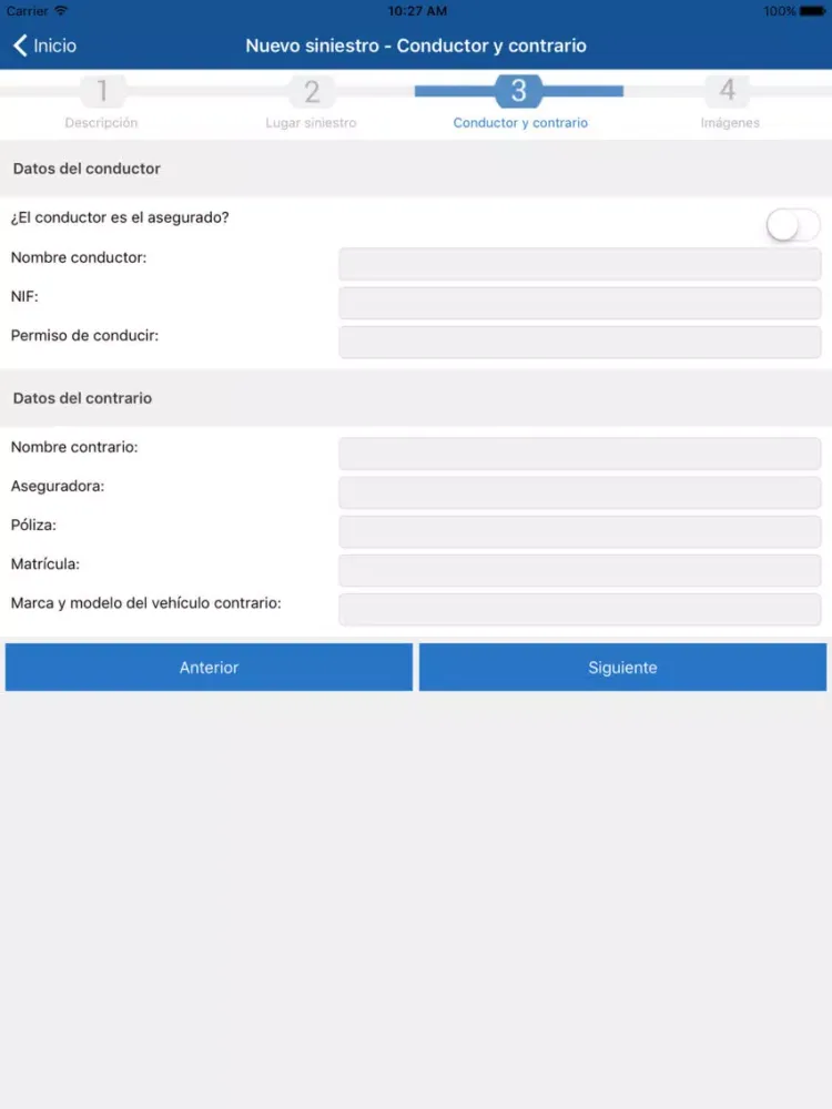 Confide Correduría iPad  Screenshots