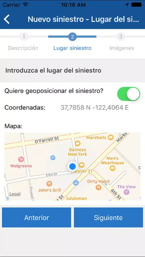 Capturas de tela do Previcat
