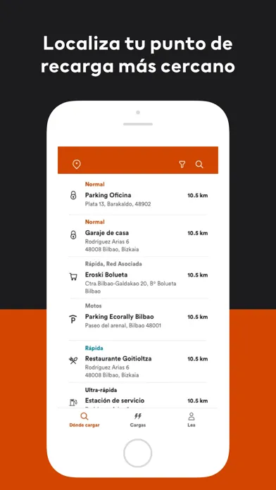 Zrzuty ekranu Charge Manager Mobilize PS