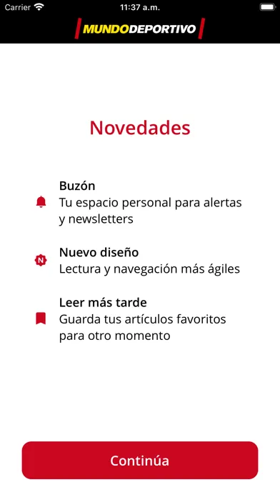 Mundo Deportivo应用截图