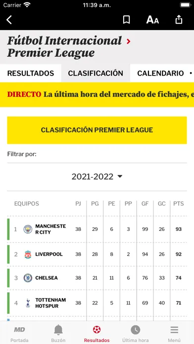 Mundo Deportivo应用截图
