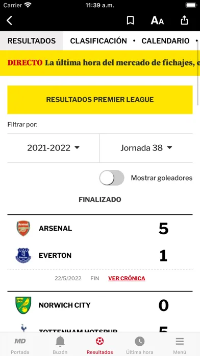Mundo Deportivo应用截图